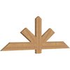 Ekena Millwork Kennewick Timber Gable Bracket, Western Red Cedar, 72"W x 24"H x 1 1/2"D x 5 1/2"F, 8/12 Pitch GBW072X24X0206KEN00SWR